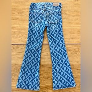 abercrombie kids flare jeans 5/6 LONG